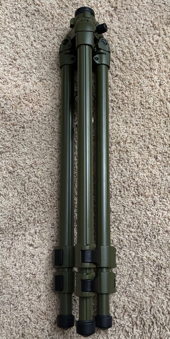 Hog Saddle/Shadow Tech PIG-0311-G Tripod w/ Sunwayfoto XB52 Ballhead