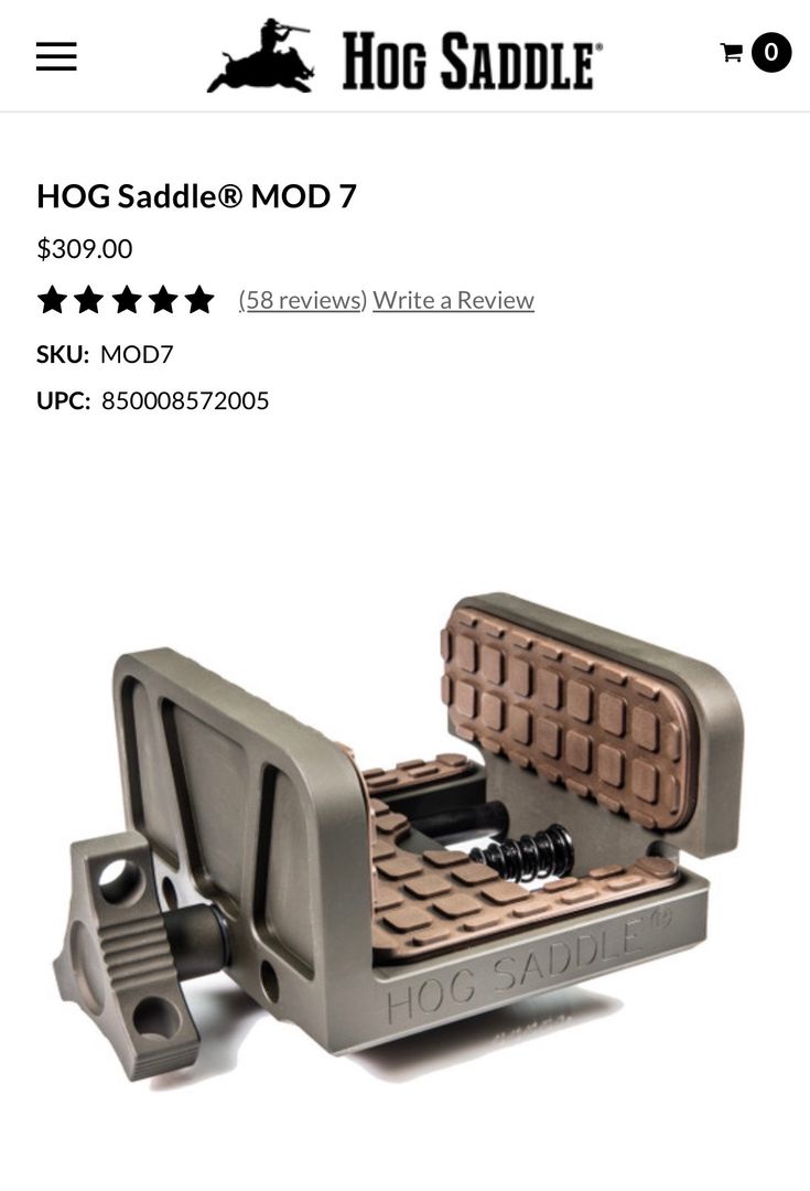 Hog Saddle PIG 0311-B 2