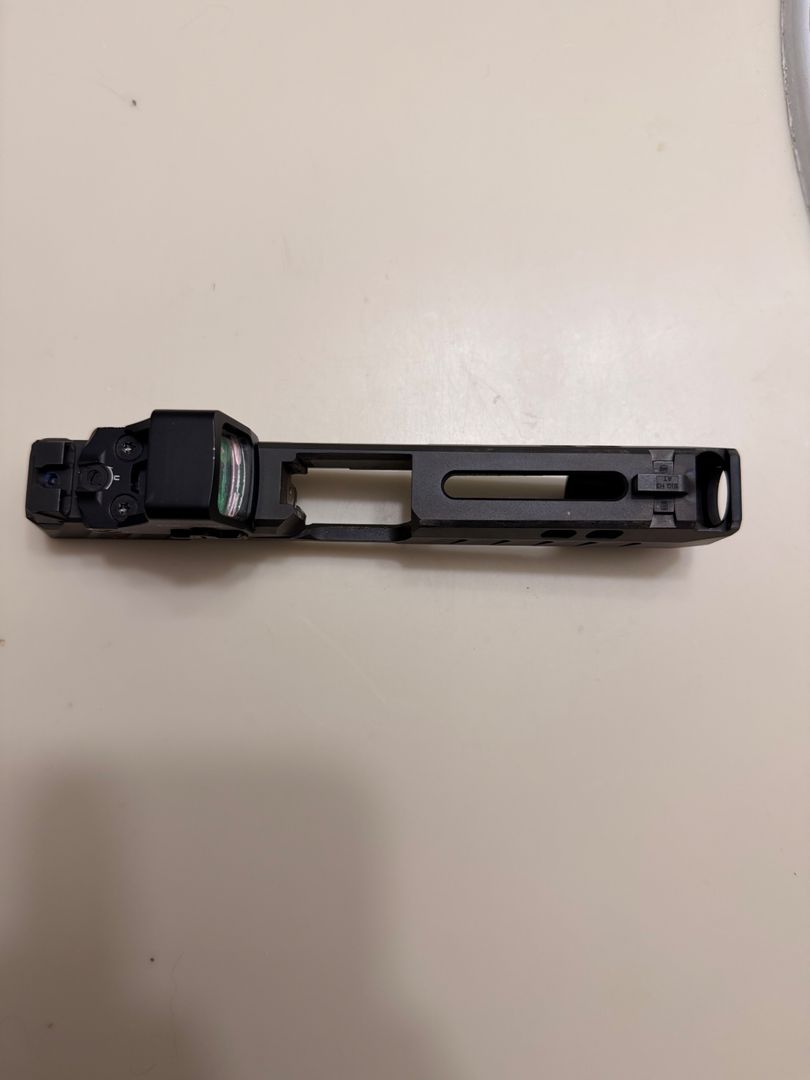 P365 FDEZ werx XXL slide with Holosun 407k 3