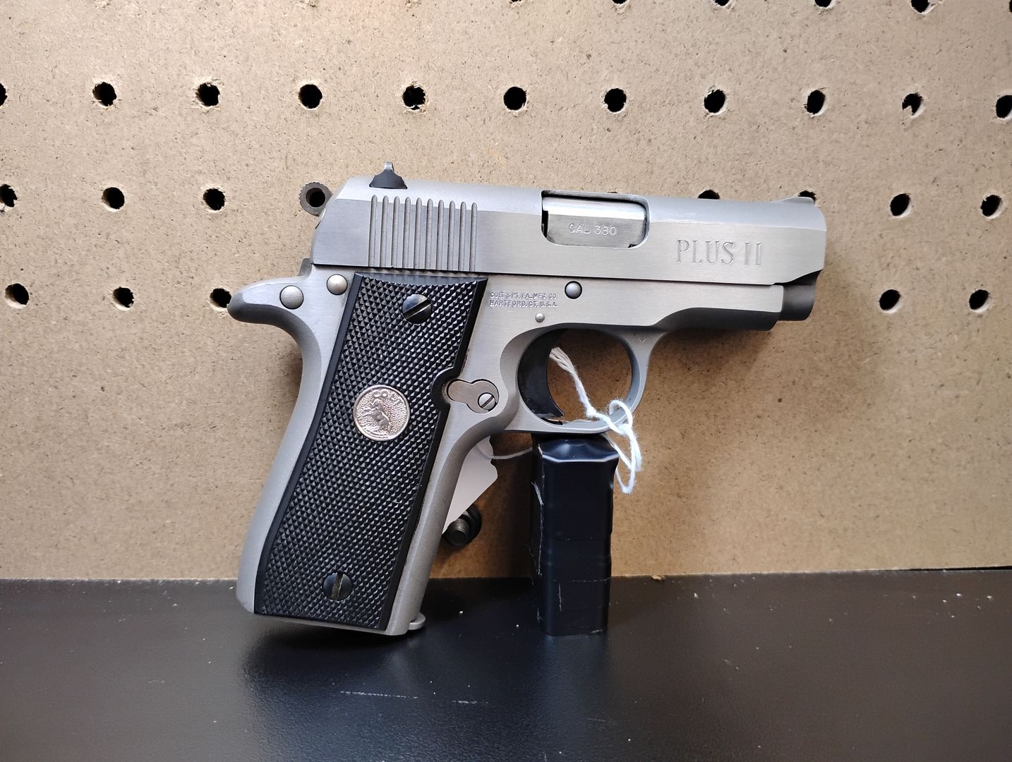 Colt MKIV/Series '80 Mustang .380 Plus II Stainless Pistol