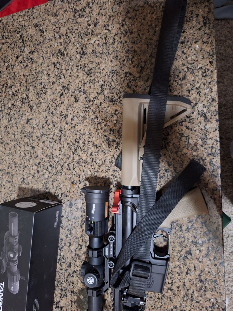 Diamondback DB-15 AR-15 with Sig Tango 1-6 LPVO 2