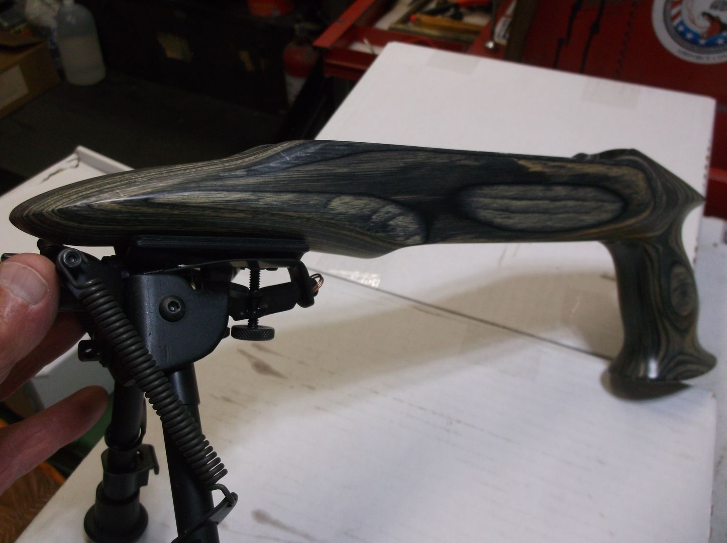 ruger charger 22 wood stock with bi pod