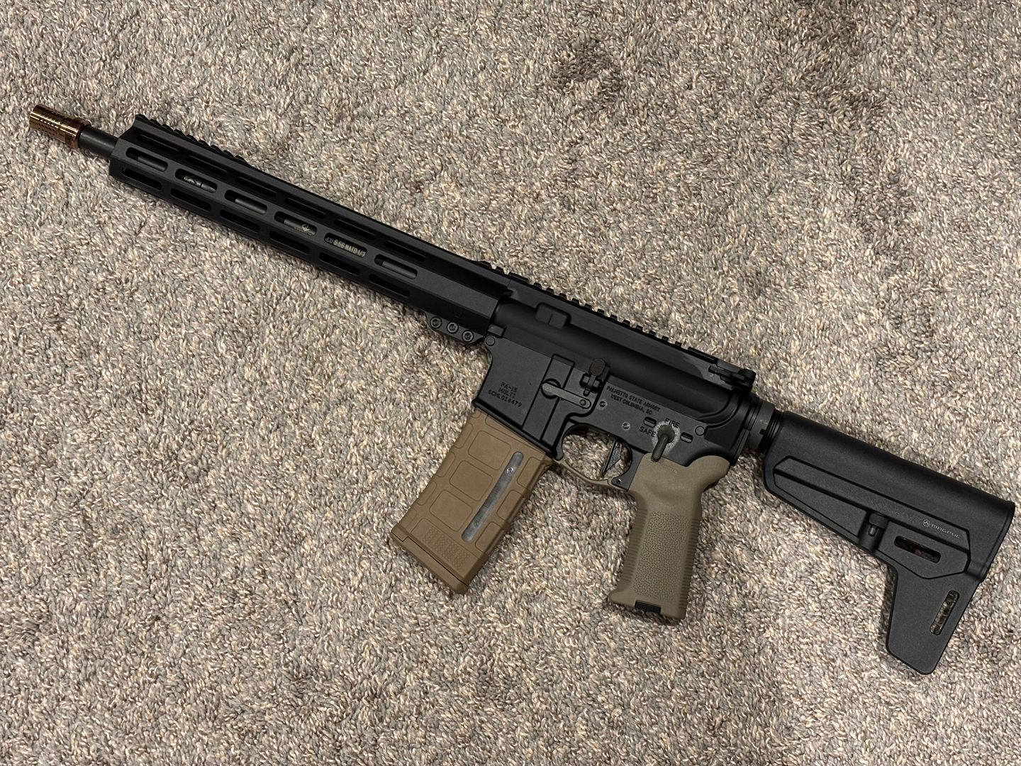 AR Pistol :: 5.56 13.9" Barrel 1:7 2