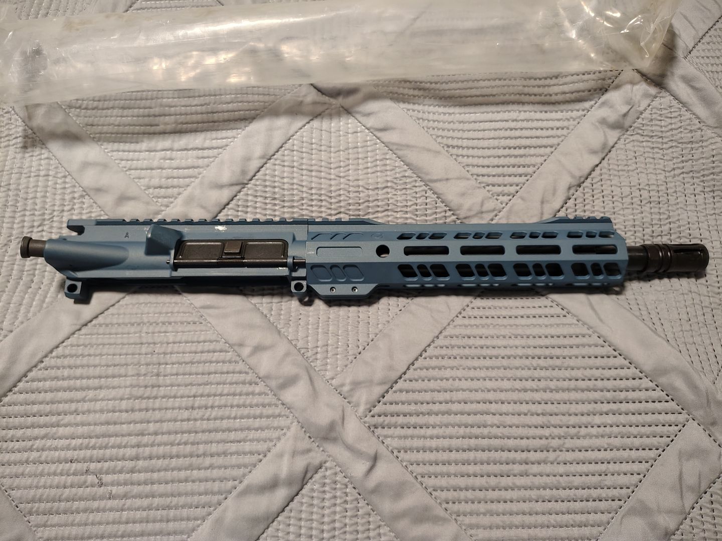 Grid Defense 10.5" 7.62x39 Upper Receiver - Blue Titanium