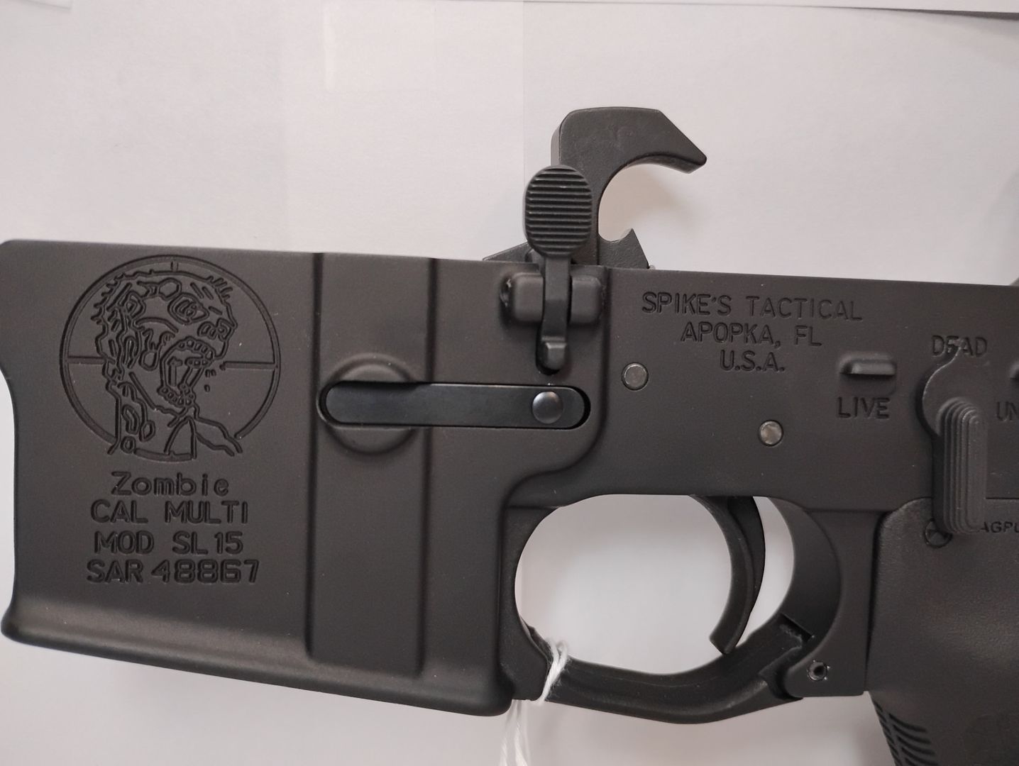 Spikes Tactical Zombie SL-15 Completed Lower Receiver 2