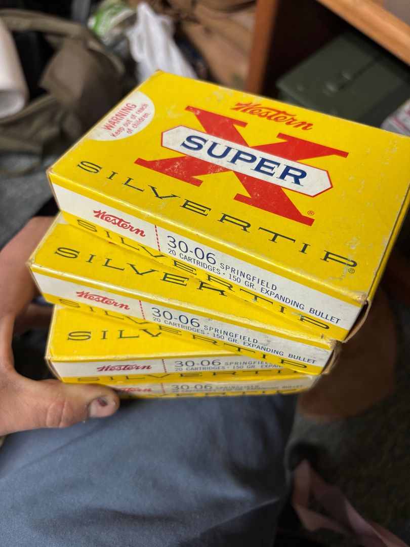 Vintage Winchester Silvertip 30-06 Ammo