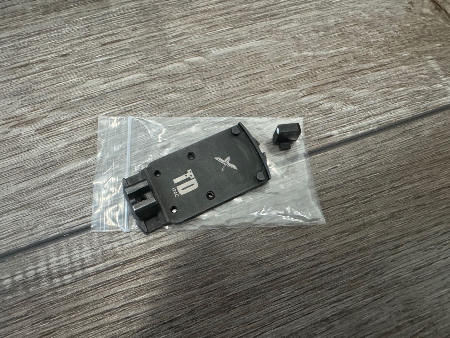 FCD/TD P320 RMR plate with irons