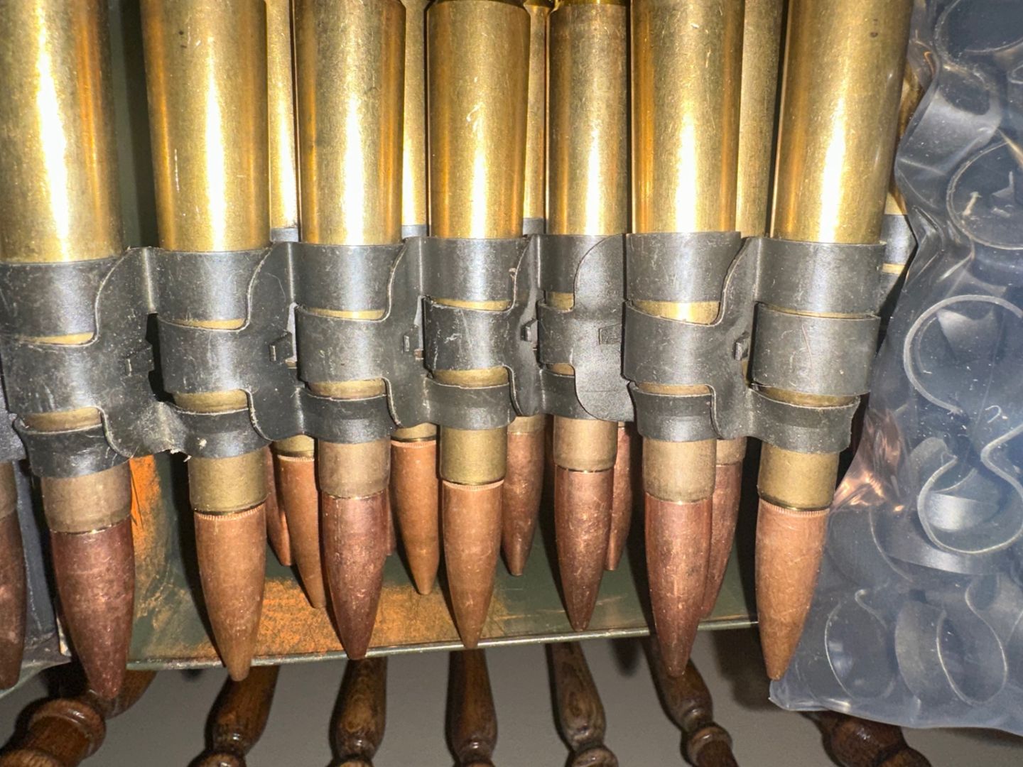 153 Linked 50 BMG ammo 2