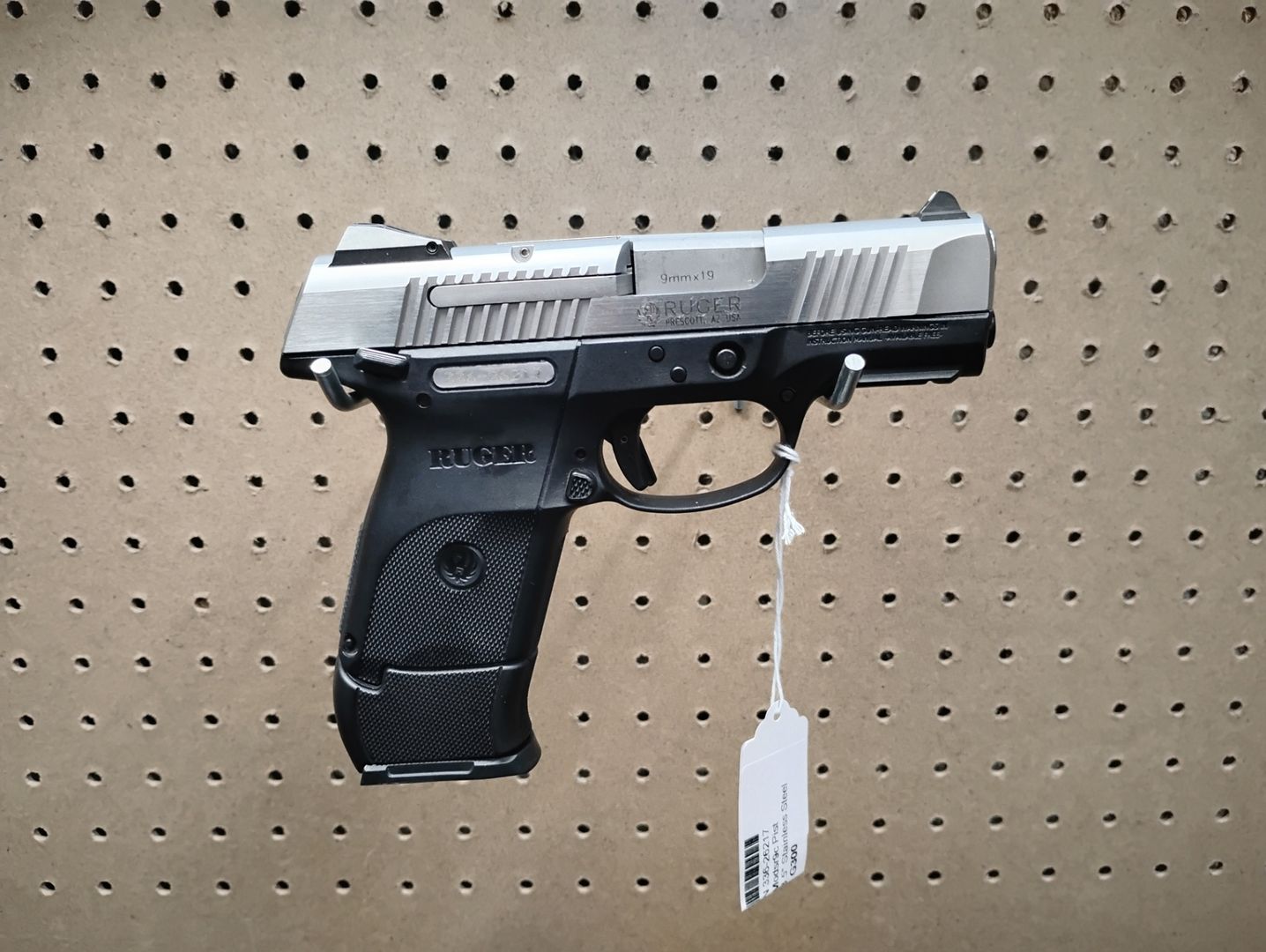***SOLD*** RUGER SR9C Stainless Steel 9mm Semi-Auto Pistol