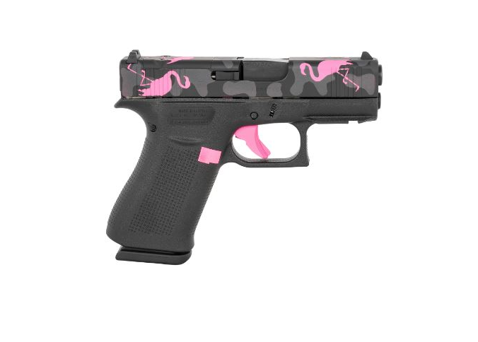 Glock G43X MOS Sub-Compact 9mm Luger 10+1 3.41" GMB Barrel, MOS Cut 2 Mags