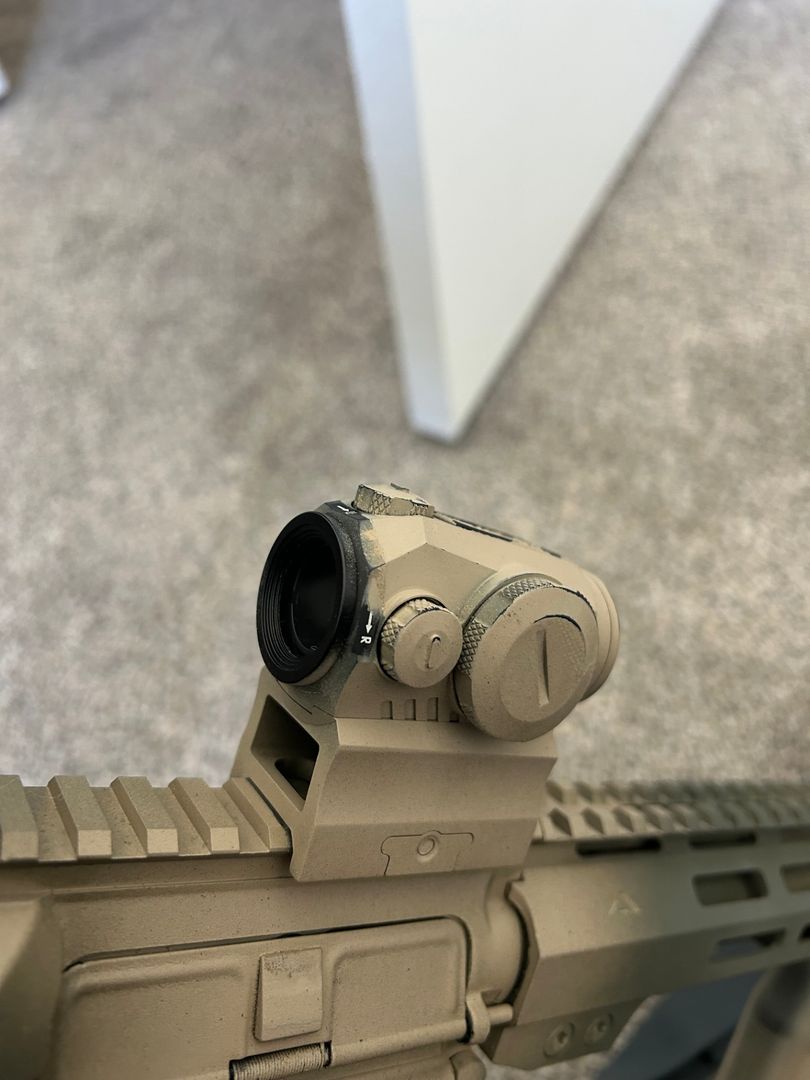 Custom-painted Ruger AR-556 5