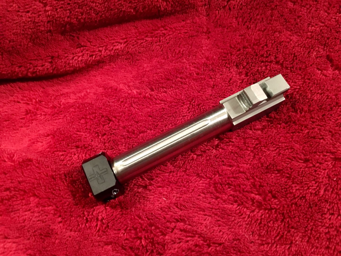 Glock 19 Mayhem Syndicate Barrel Comp Assembly ( Fluted )  4