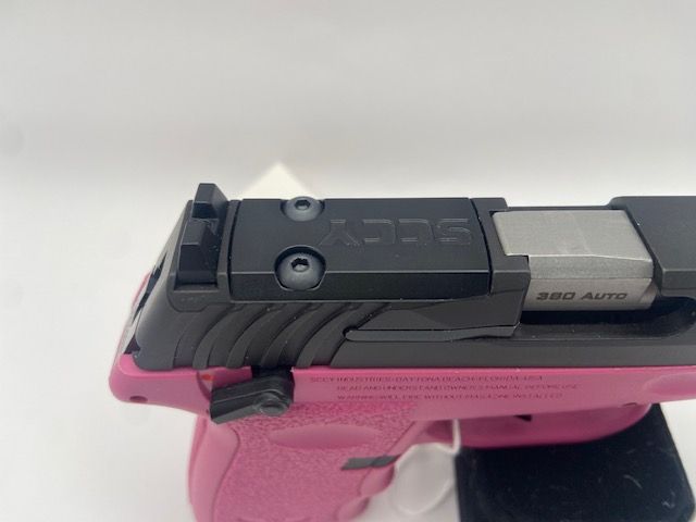 SCCY CPX-4 .380 Pink Semi-Auto Pistol / E75002669 2