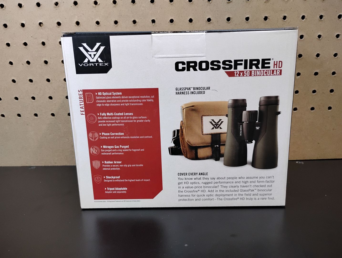 ***SOLD*** Vortex CF-4314 12x50 Crossfire HD Full Size Binoculars (NEW) 2