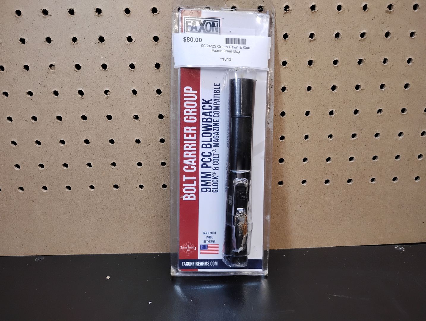Faxon Gen 2 9mm PCC Blowback Full-Mass Bolt Carrier Group