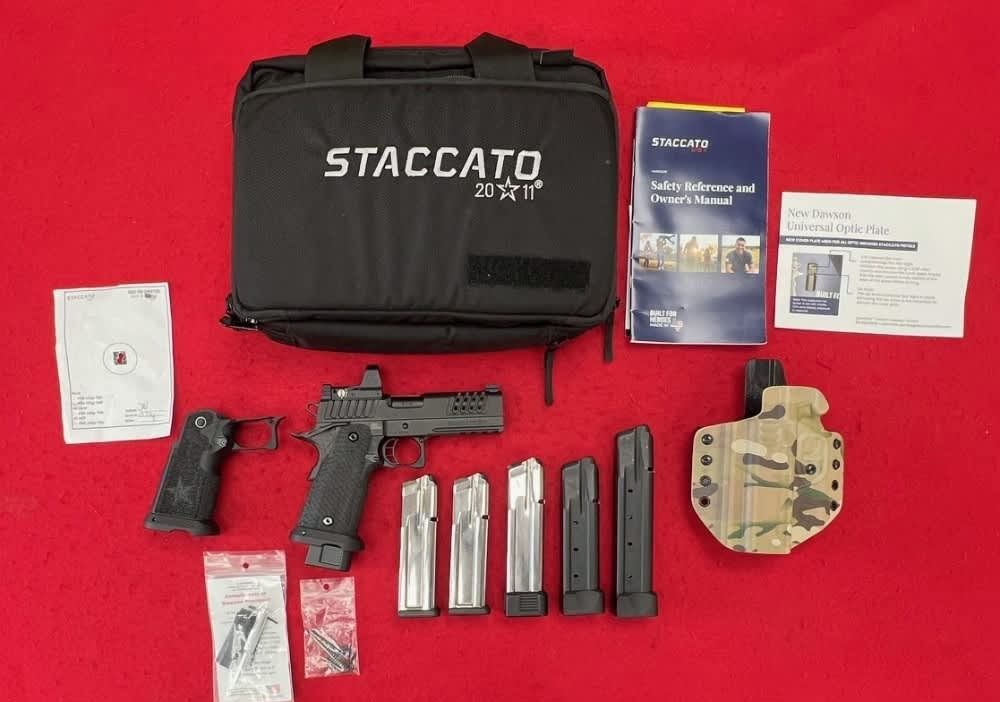 Staccato P Heritage Edition 4.15" 9MM w/Deltapoint Pro 4
