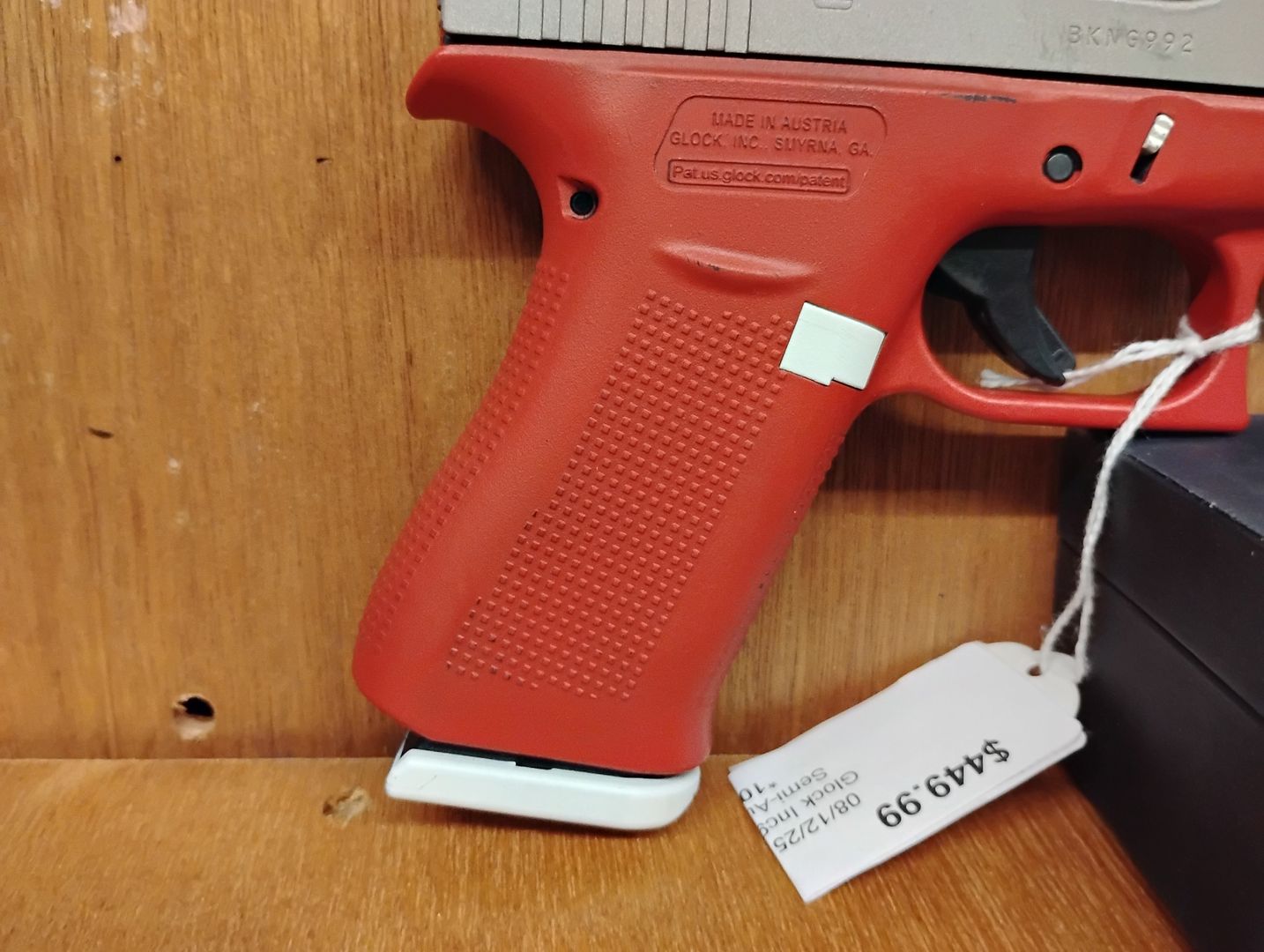 GLOCK 48 9mm Semi-Auto Pistol (Red) 4