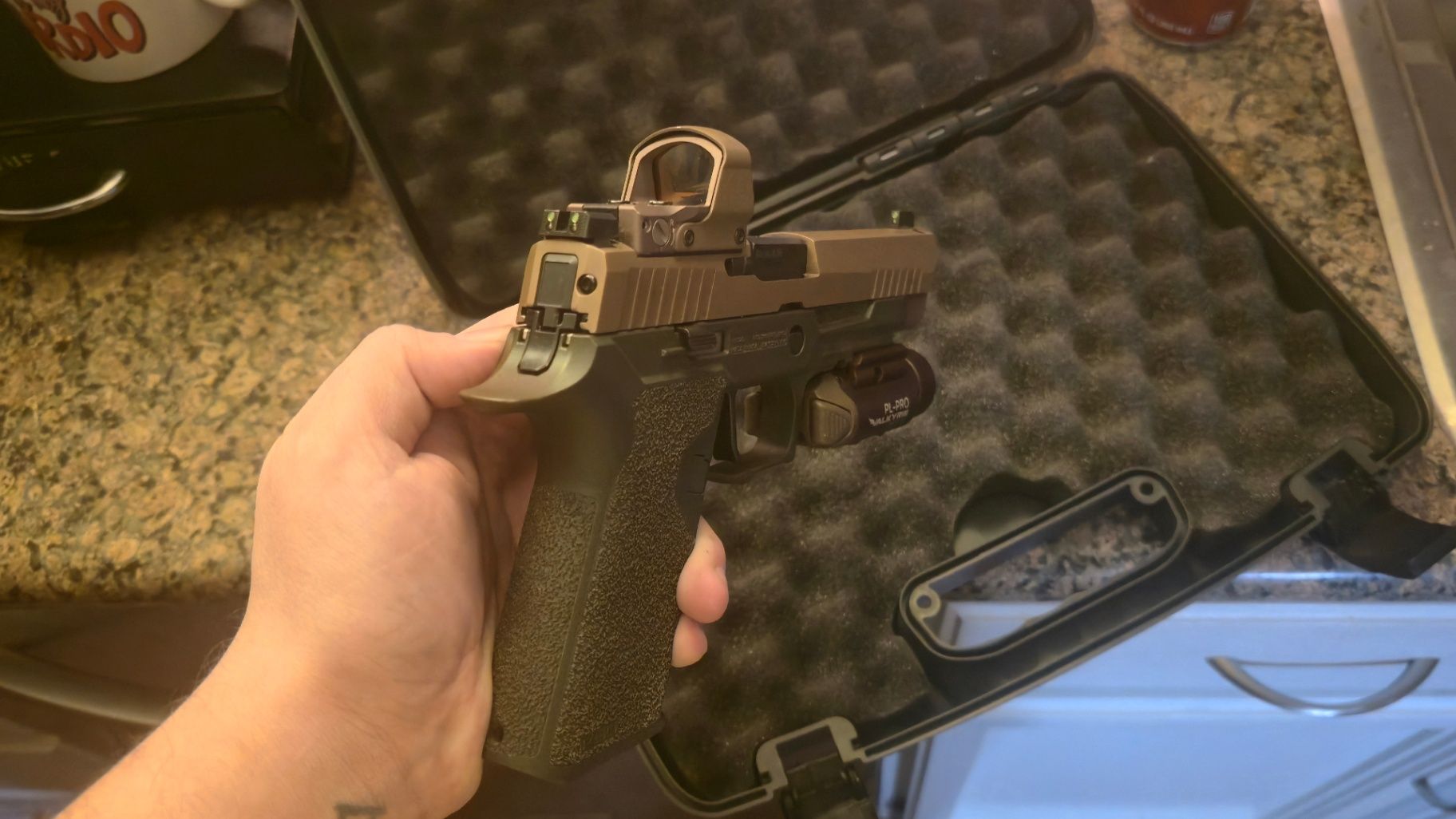 Sig Sauer P320 XVtac (With Leupold DPP optic, apex trigger, extras!) 3