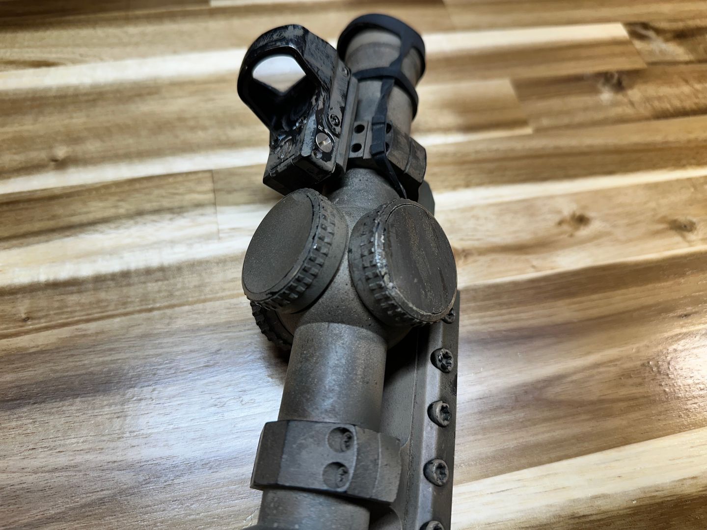 Vortex Viper PST Gen II 1-6x24 - Leupold Mount with Delta Point Pro 2