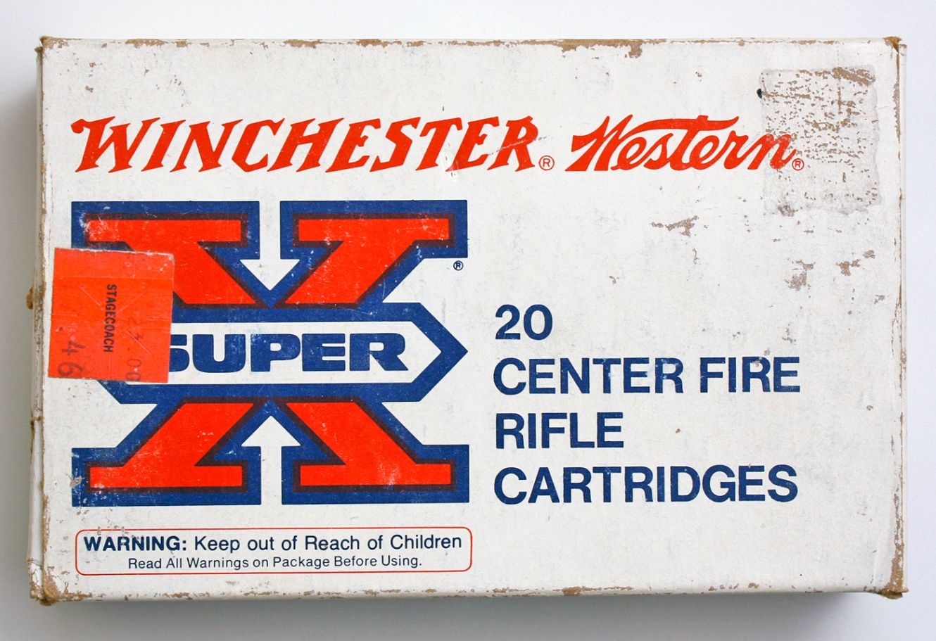 Box of (20) Winchester Super X .339 mag, 225 gr., soft point bullets