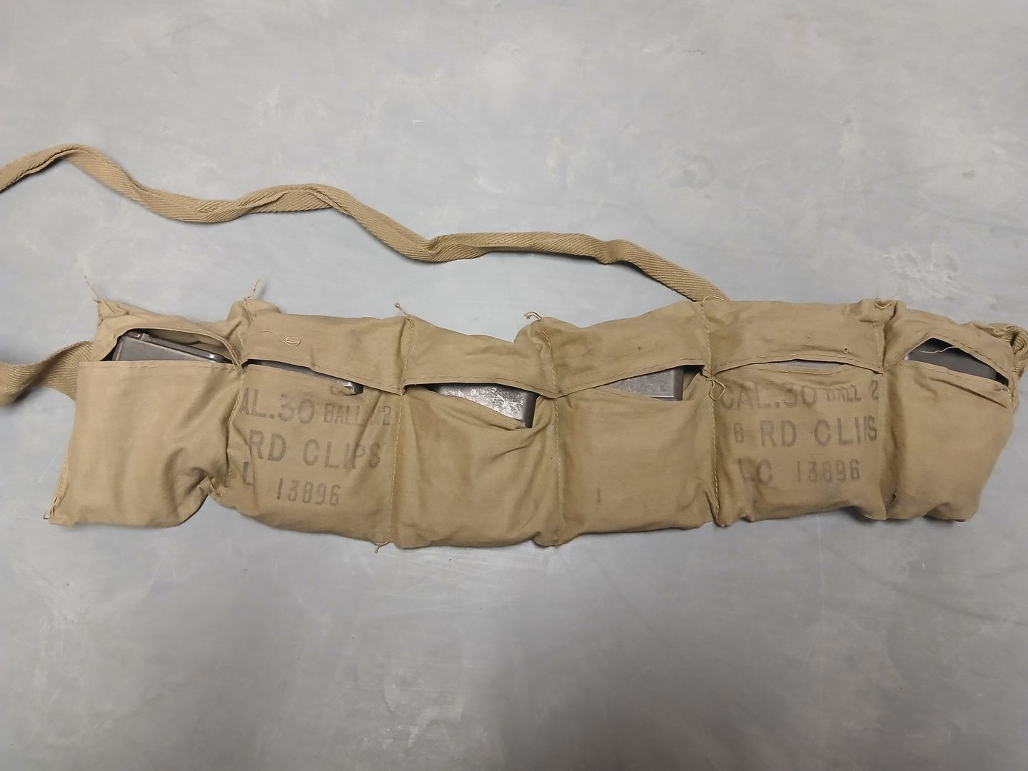 M1 Garand GI Bandolier
