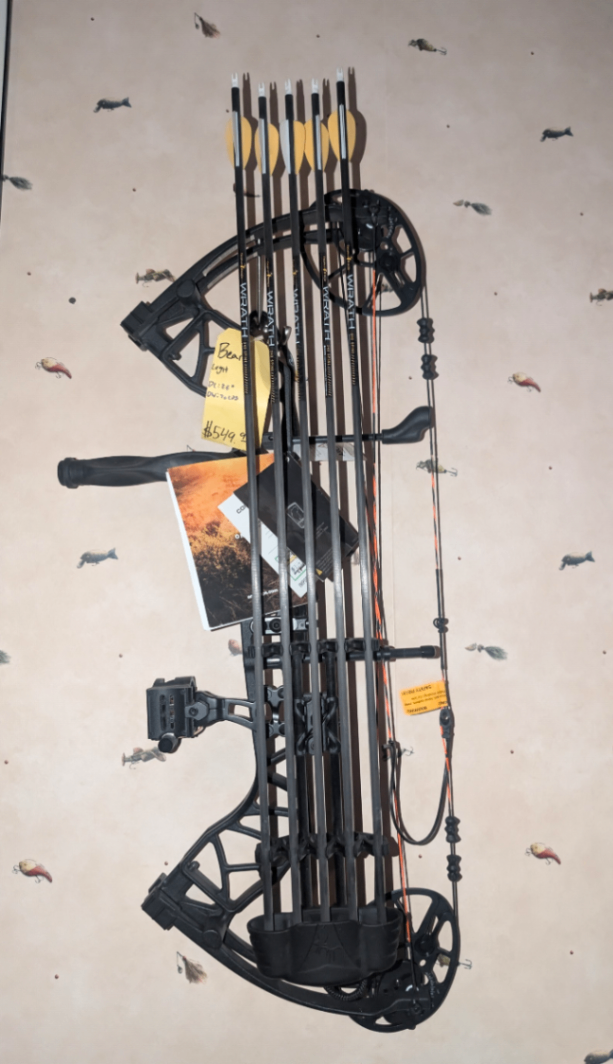 New never used Bear Legit RTH Compound bow+ extras