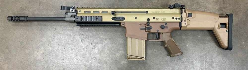 FN FNH SCAR 17S 17 NRCH FDE Semi-Auto 7.62x51 MM NATO .308 WIN