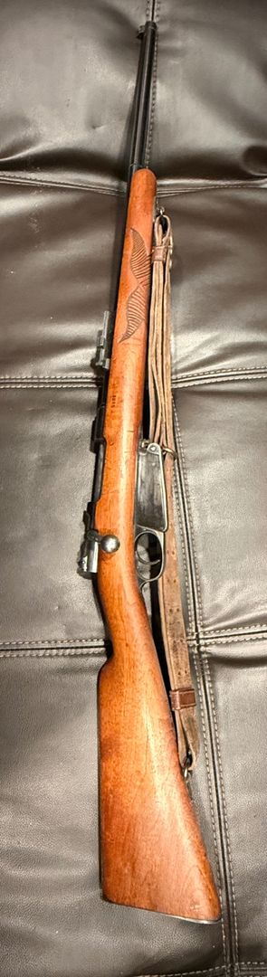 Mauser Argentino 1891 – 7.65×53 – Loewe Berlin – Matching – Lightly Sporterized 2