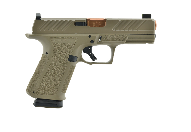 Shadow System MR920 Combat 9MM Fluted Bronze Barrel FDE Frame