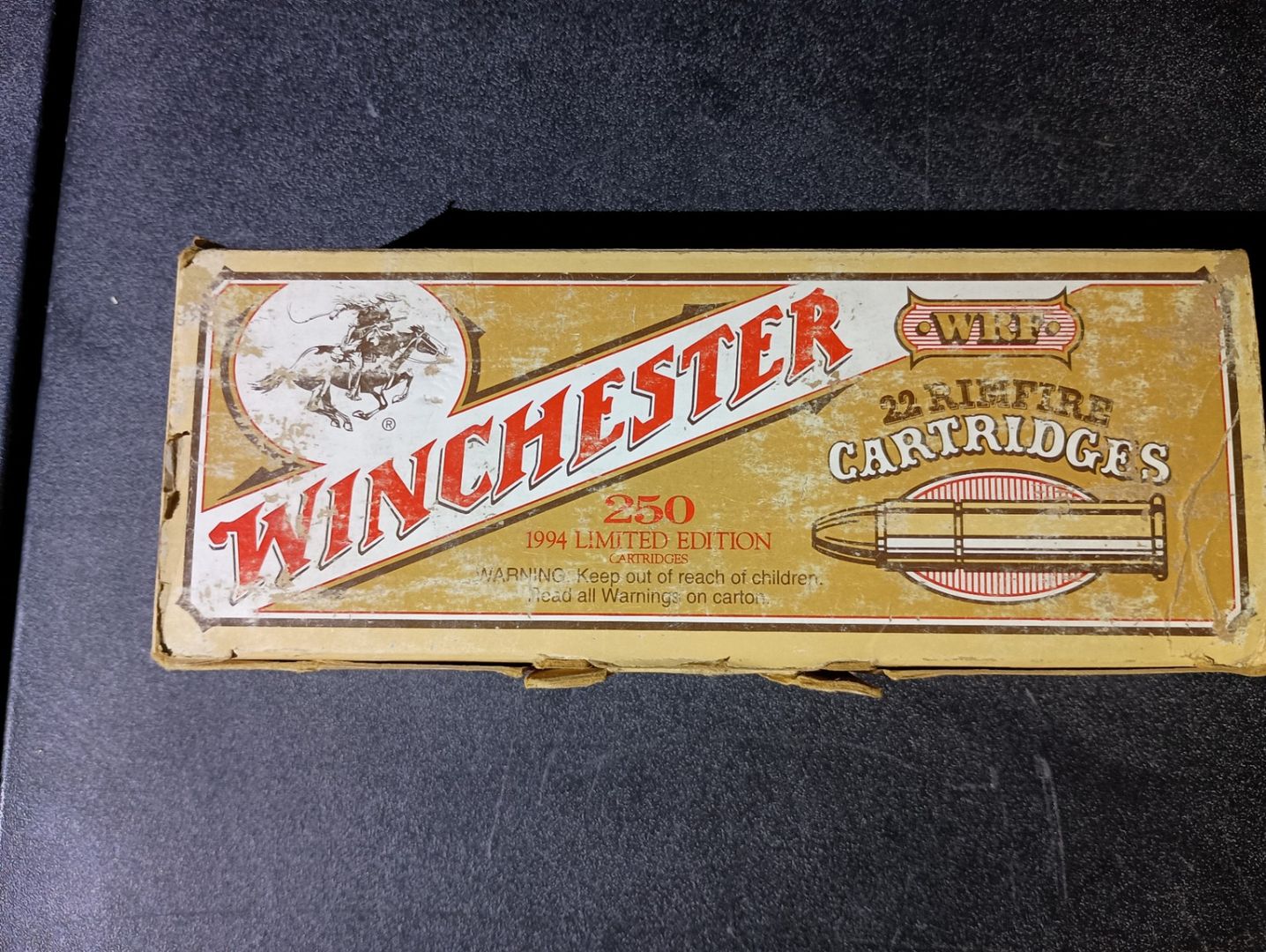 1994 LIMITED EDITION Winchester .22 WRF 5x50rd brick