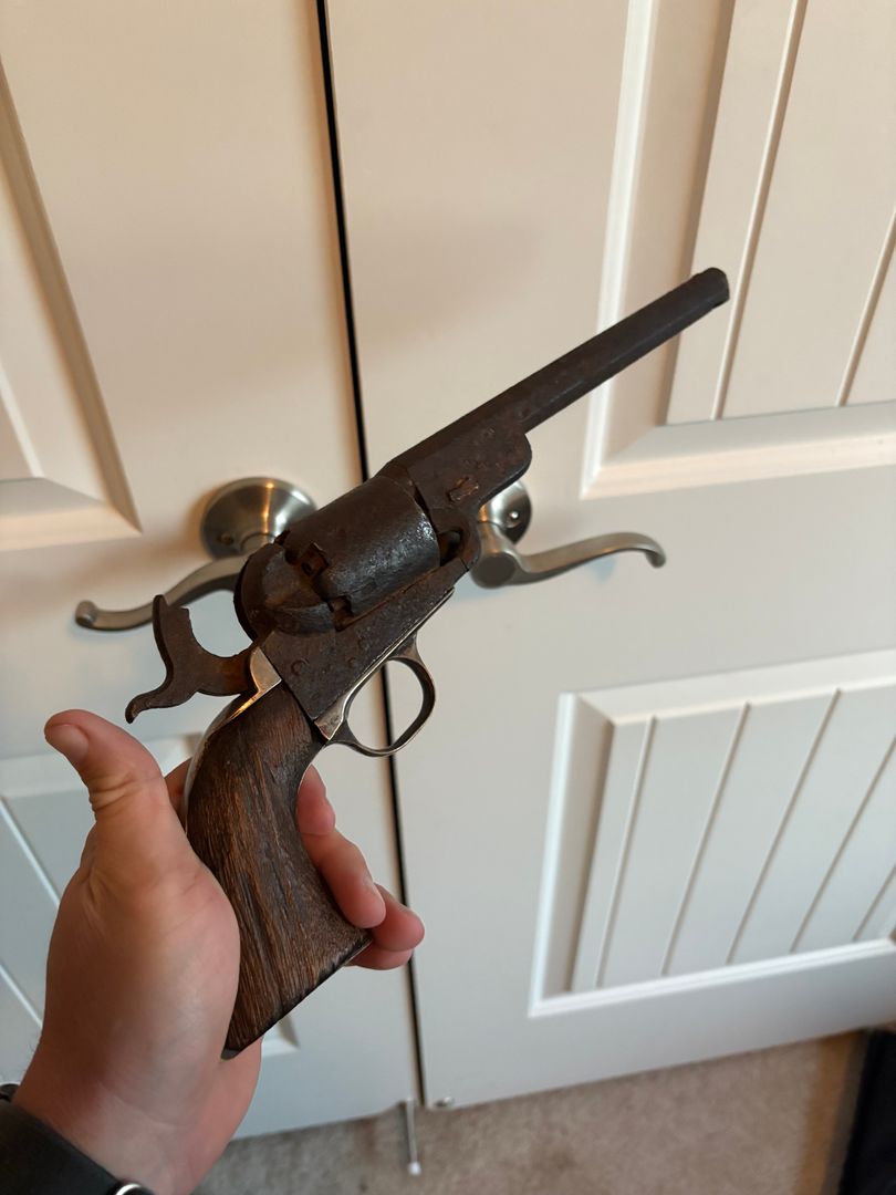 1851 NAVY PISTOL // .36 CALIBER  Featuring- OCTAGONAL BARREL  Fair- Poor Condition
