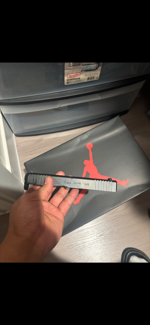 Stripped G19 Gen 5 slide 2