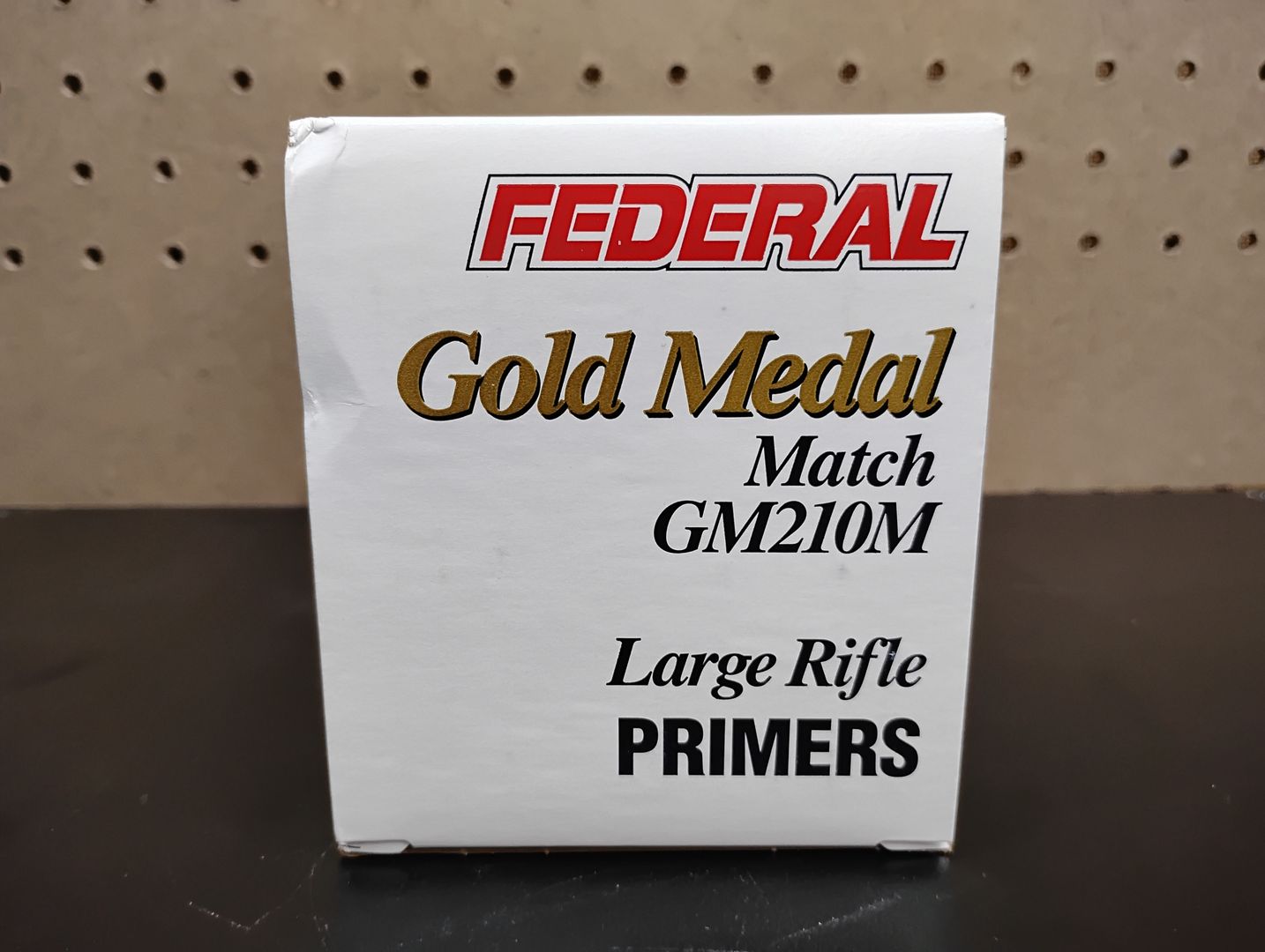 FEDERAL #GM210M LARGE RIFLE GOLD MEDAL MATCH PRIMERS 2