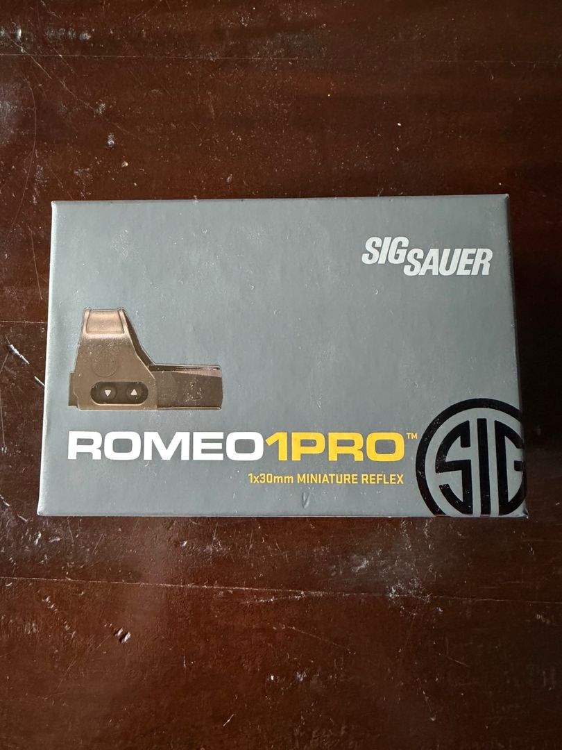 Sig sauer Romeo1Pro