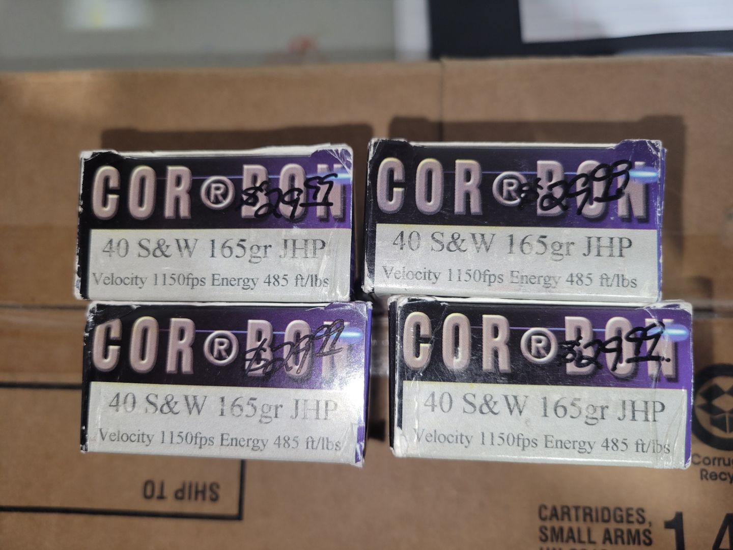 .40 S&W - PRICE REDUCED - American Eagle, Federal Premium & Cor Bon 2