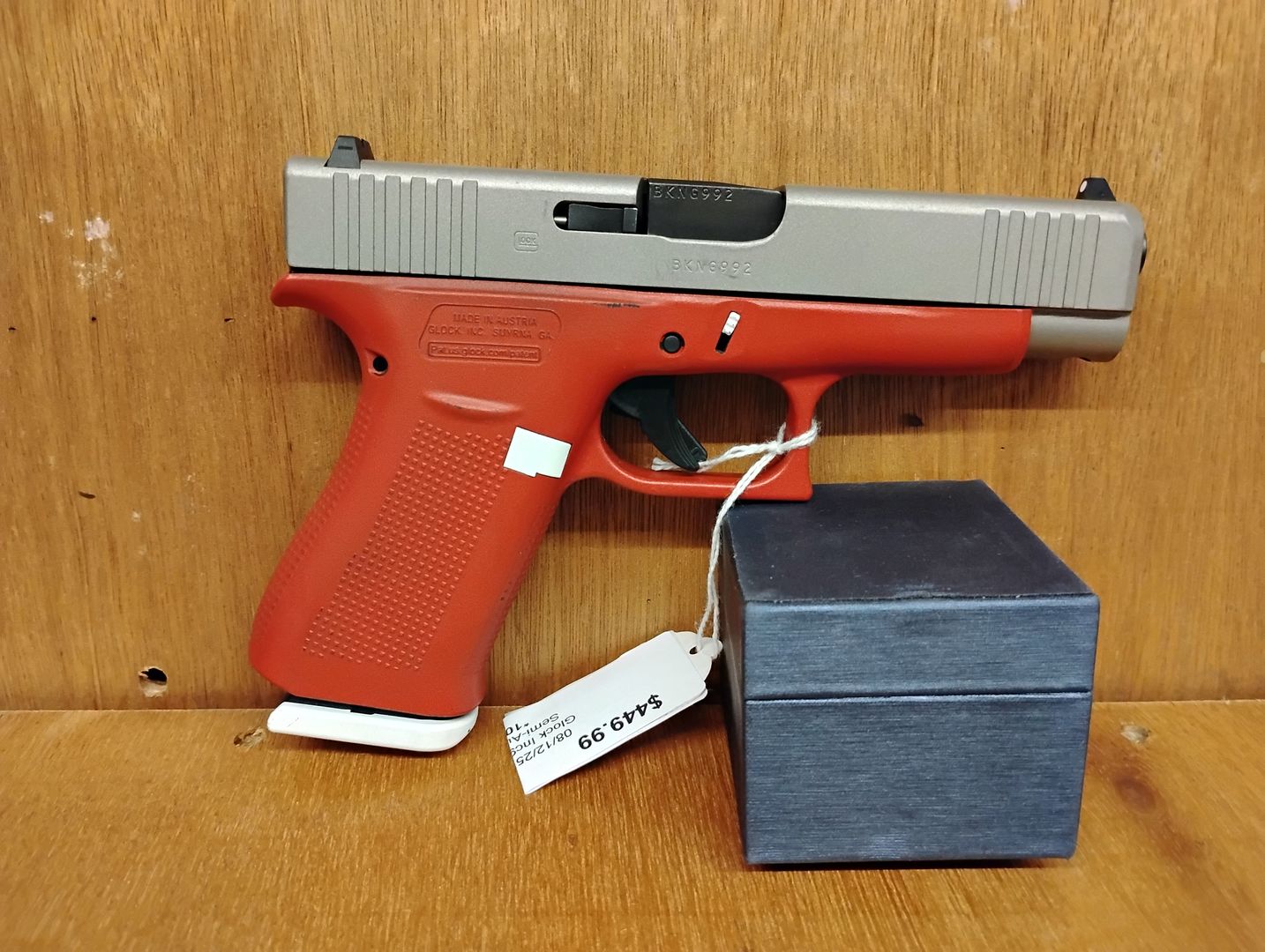 GLOCK 48 9mm Semi-Auto Pistol (Red)