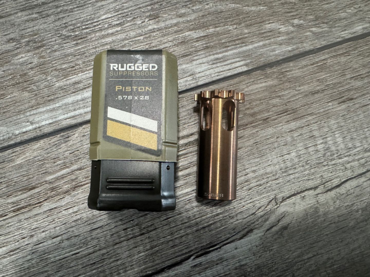 Rugged Obsidian 45 piston