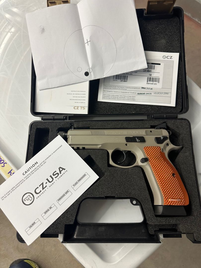 CZ SP01 Tactical Urban Grey 