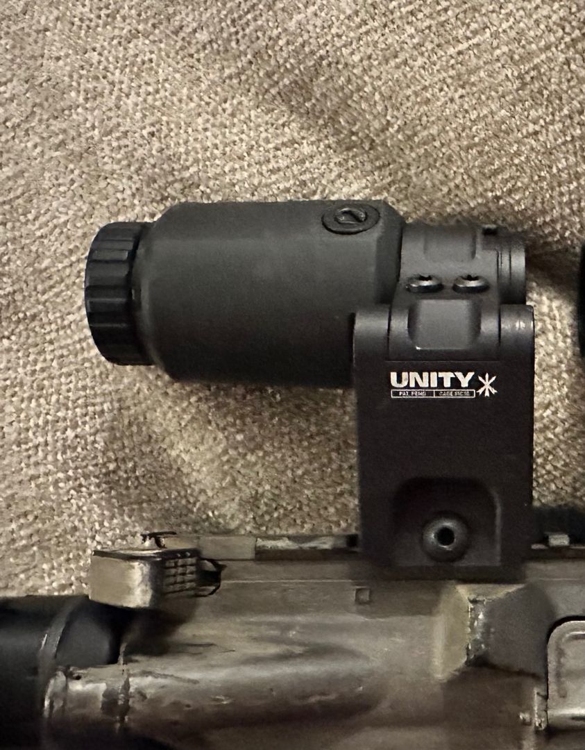 Aimpoint 3x magnifier in unity FTC mount
