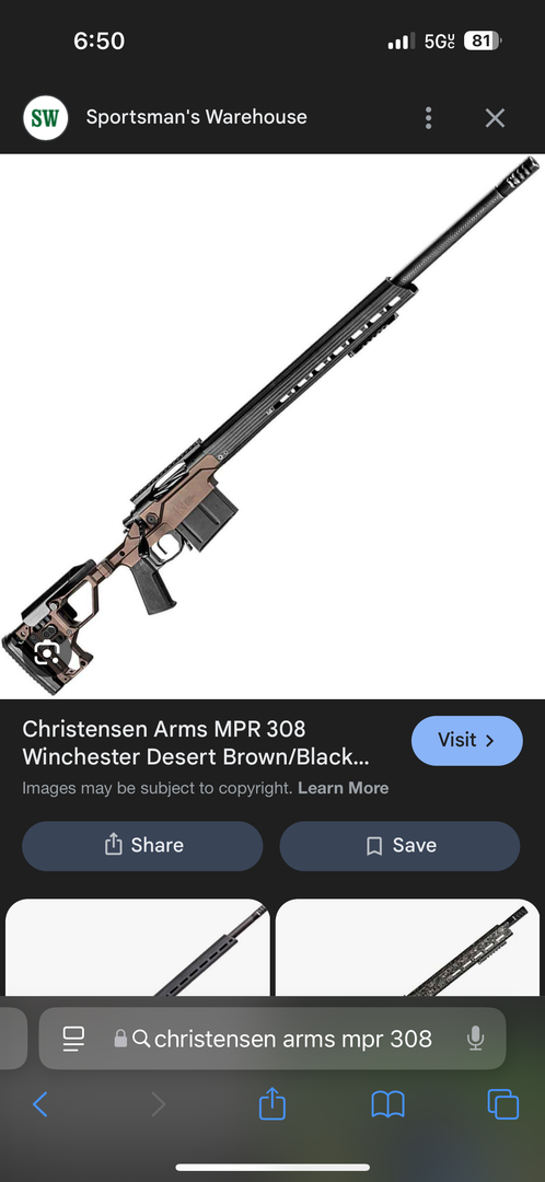 Christensen arms mpr 308