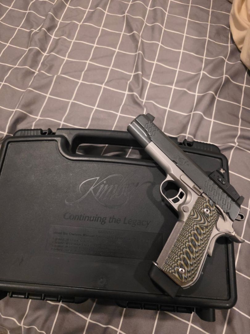 .45 acp Kimber aegis elite with red dot 2