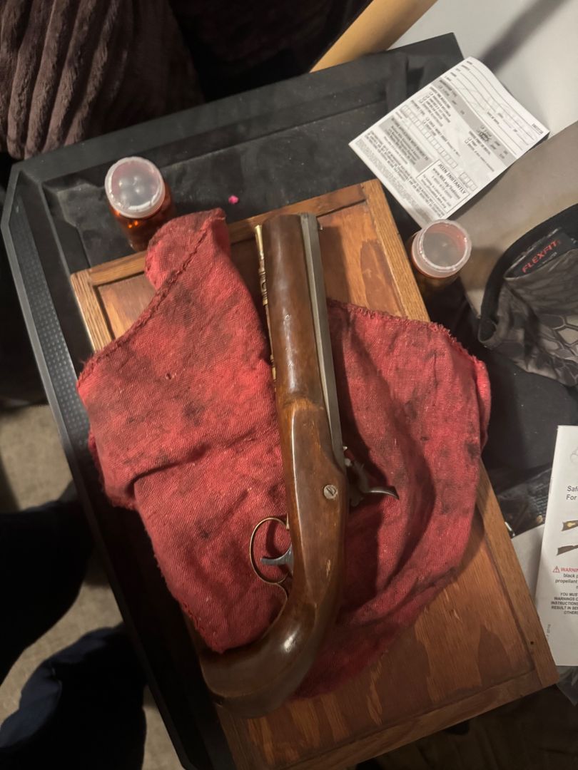 Black powder pistols for sale or trade 3