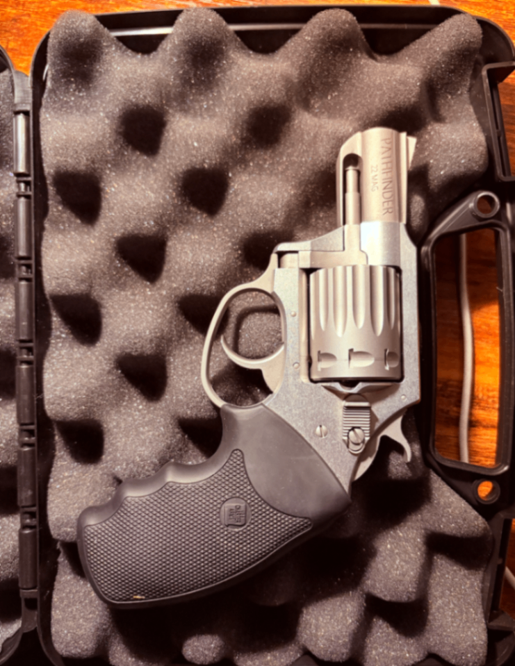 Charter Arms Pathfinder 22 Mag 2in Stainless Revolver - 8 Rounds