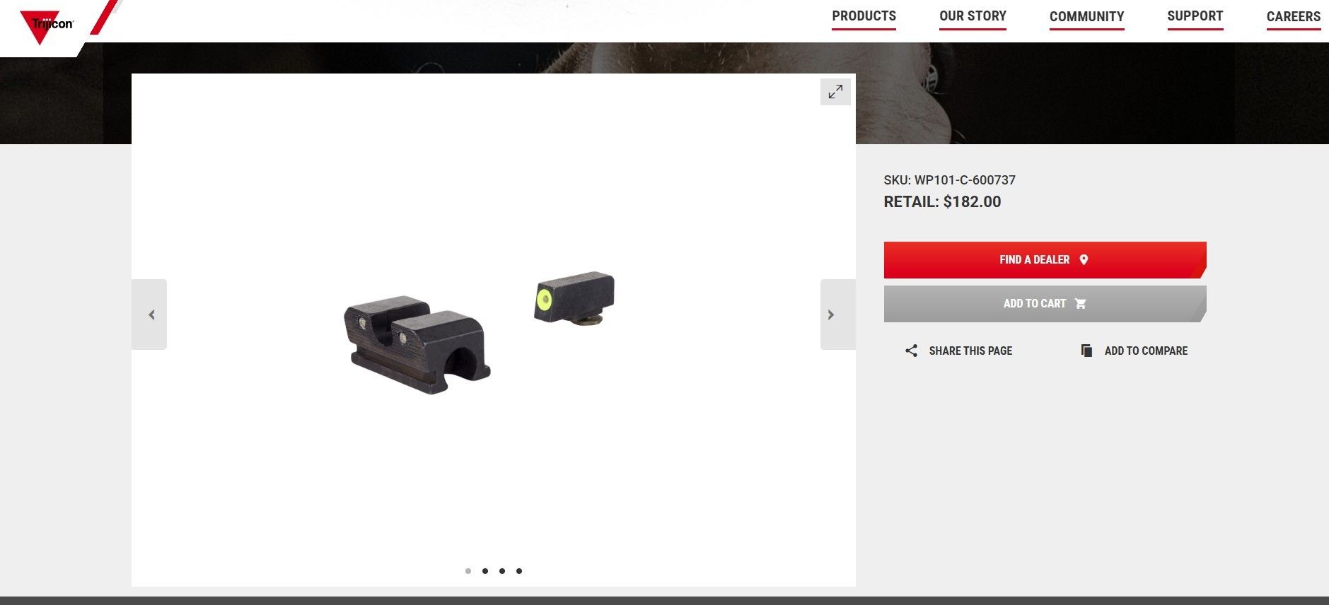 Walther PPQ/PPQ M2/P99 sight 3