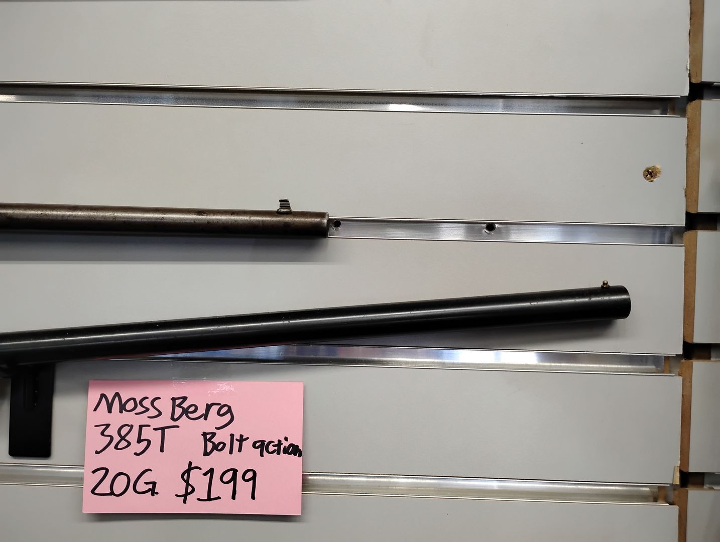 Mossberg model 385T 20GA Bolt Action Shotgun 4