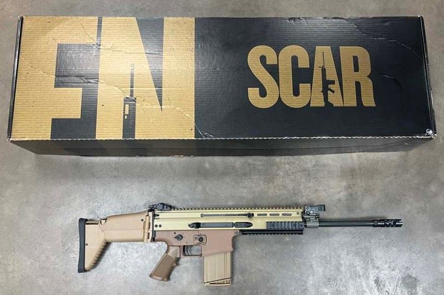 FN FNH SCAR 17S 17 NRCH FDE Semi-Auto 7.62x51 MM NATO .308 WIN 4