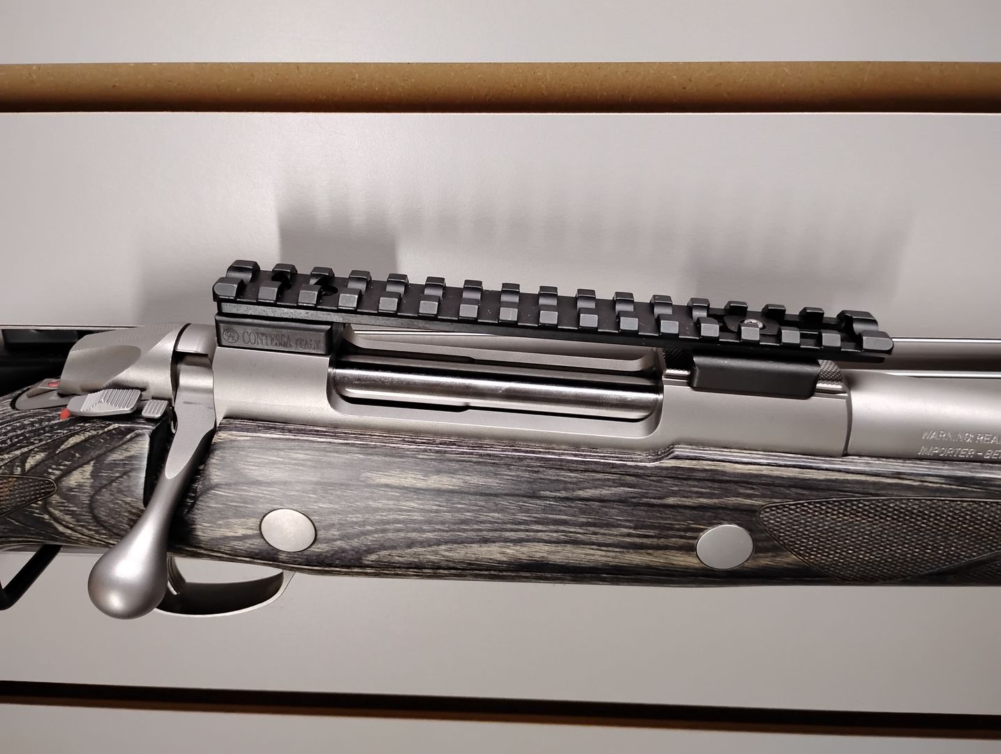 Sako 85M Finlight Stainless Grey Wolf 6.5 x 55 Bolt Action Rifle 2