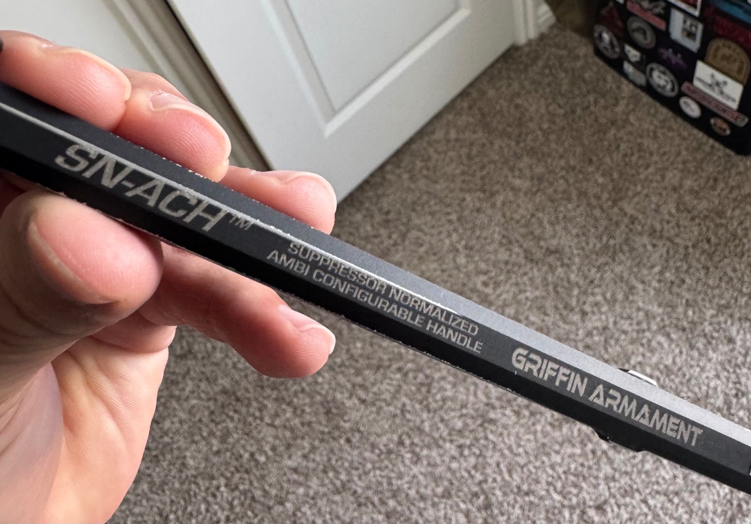 Griffin Armament SNACH suppressor charging handle 3
