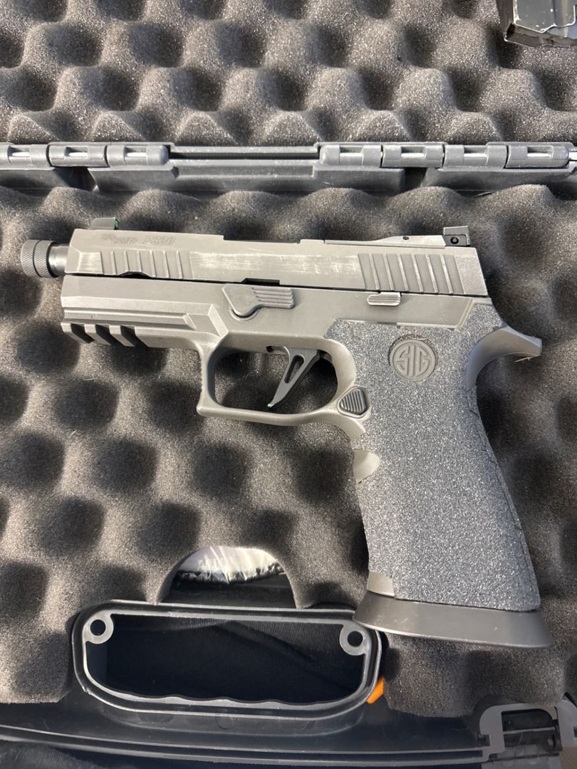 P320 TXG Legion threaded barrel Xcarry