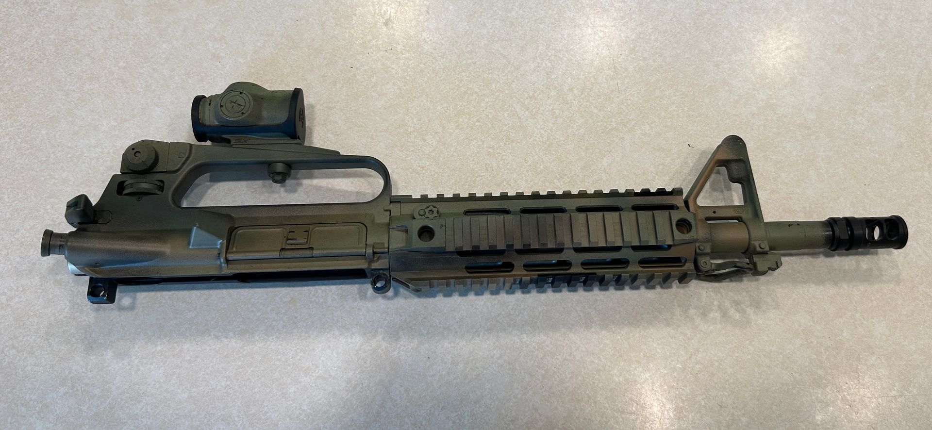 5.56 Carry Handle 11.5" Upper with BCM rail, PA SLx 1x Prism